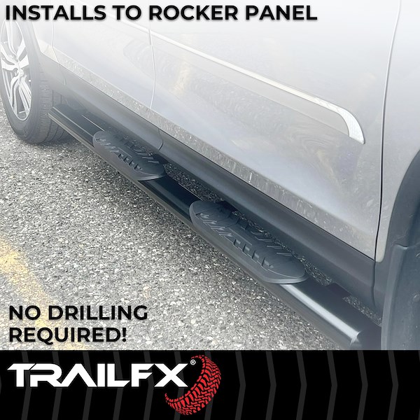 TrailFX 4′ Oval Str Landcruiser Black A1561T