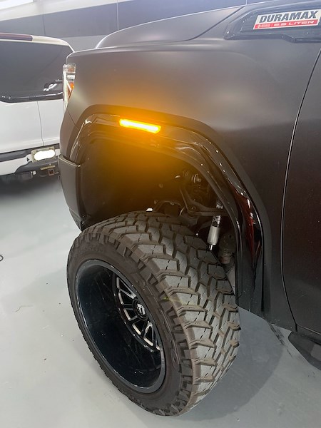RECON Gmc Smoke Fender Lens 20-22 264230BK