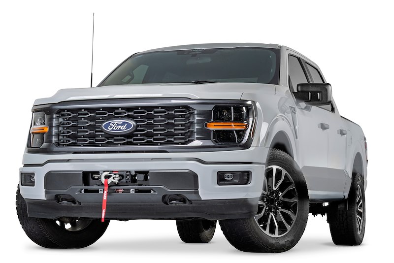 WARN Fully Hidden Winch Mount For 2024 112590