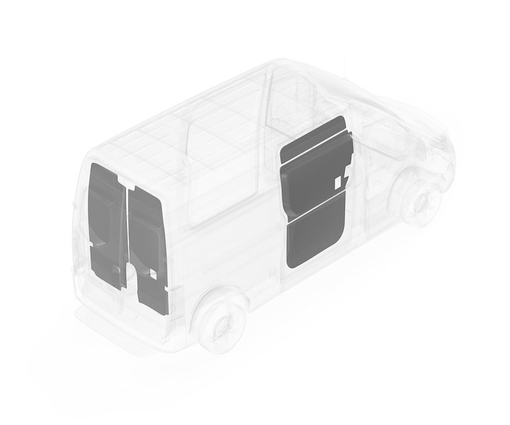 Legend Fleet Solutions Door Liner For Sprinter Hr 10342613HR