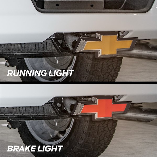 Plasticolor Chevrolet Lighted Hitch Cover 002318R01