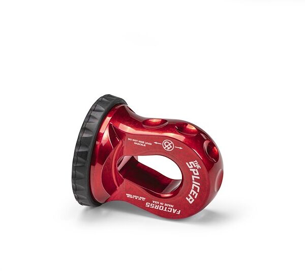 Factor 55 Splicer Shackle Mnt Red 0035201