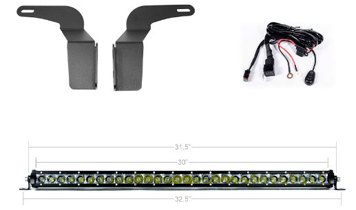Cali Raised LED 2016-2021 Toyota Tacoma Lower Bumpe CR2849