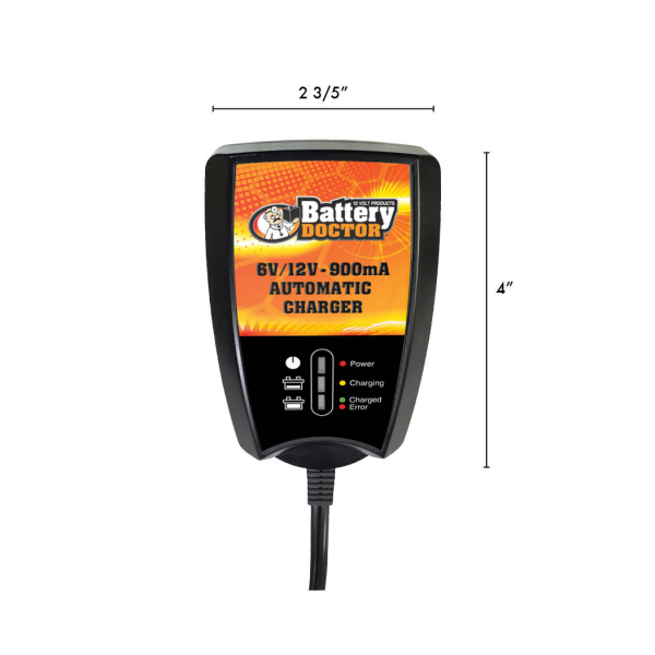 Wirthco 6/12V 900Ma Smart Charger 20026