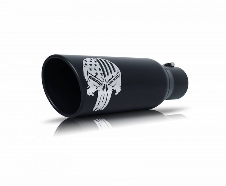 Gibson Performance Patriot Skull Cat-Back Single Exhau 760039