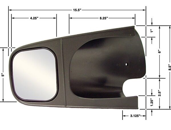 CIPA Tow Mirror Pr.Dodge 98′ 10500