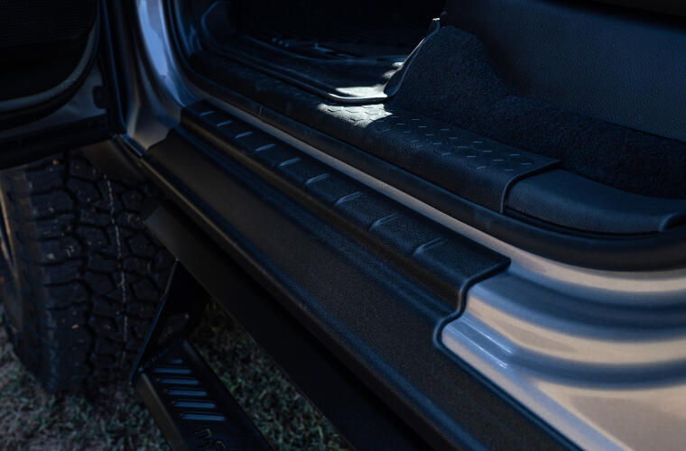 Bushwacker Trailarmor Rocker Panel; 4 Pc.; Bl 14117