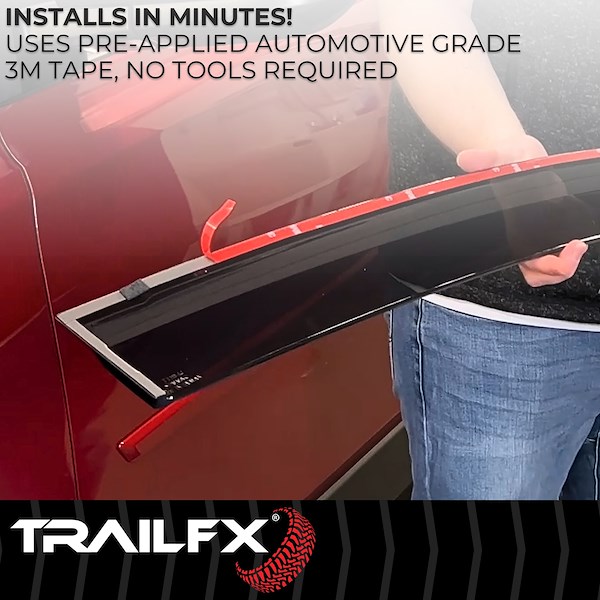 TrailFX Window Vent 4Pc Grand Cherokee 4334H