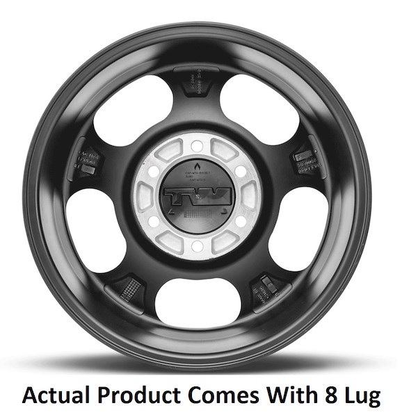 M.t. Wheel 17X9 8X6.5 5 Mt Canyon Pro Black 274529