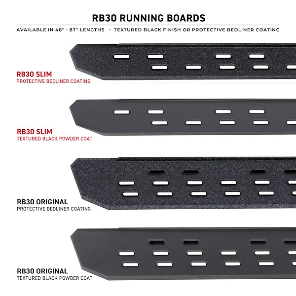 Go Rhino Rb30 Slim Line Running Boards With 9604880SPC