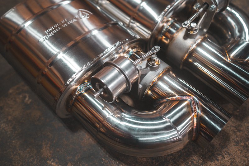 Valvetronic Designs Valved Muffler Kit 3In Dual UVM76MMX2