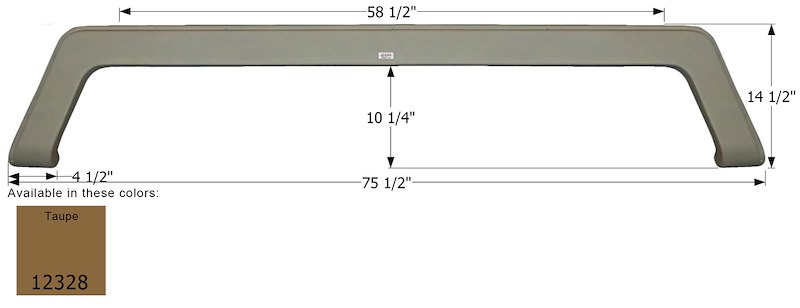 ICON Vehicle Dynamics Fender Skirt Tandem Timberland F 12328