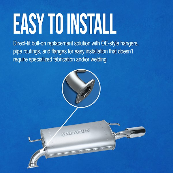 Walker Muffler - Quiet-Flowss - 21743