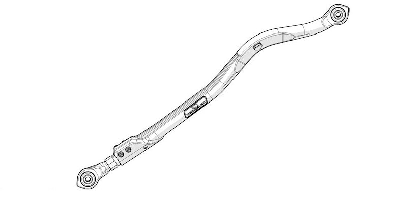 TeraFlex Jl Hd Adjustable Track Bar 1753420