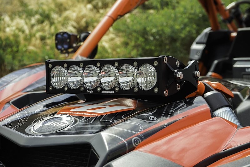 Baja Design Can-Am Maverick X3 Amber 10 Inch On 447120