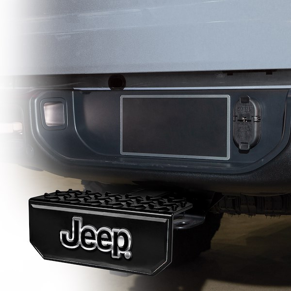 Plasticolor Jeep Step Hitch Cover 002310R01