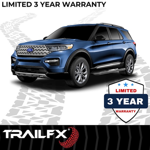 TrailFX 3' Nerf Bar Ford Explorer 2020 Blk A0064B