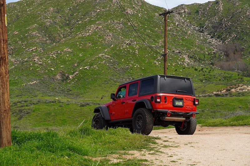 DV8 Offroad Jeep Wrangler Jl Spare Tire Delete TSJL04