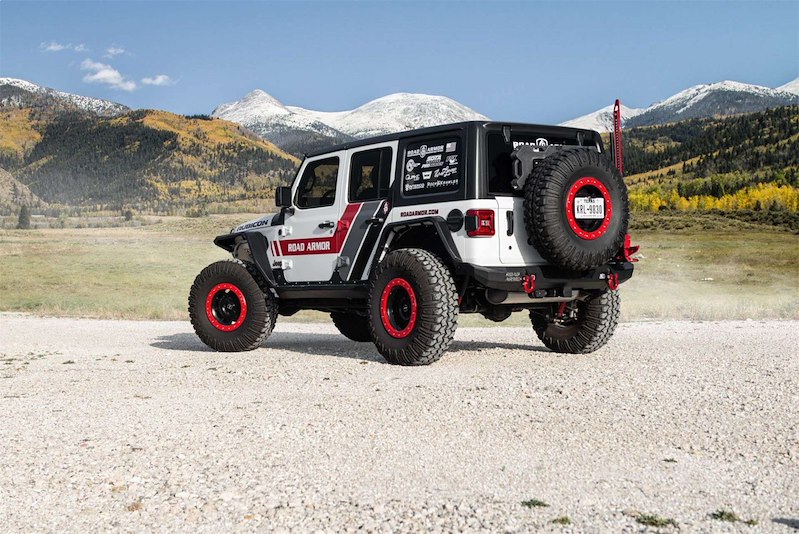 Road Armor Jl Rear Bumper W Tire Carrier 5182R1BTC