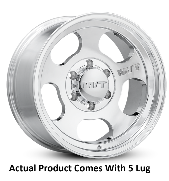 M.t. Wheel 16X8 5X4.5 4.5 Mt Canyon Polished 274625