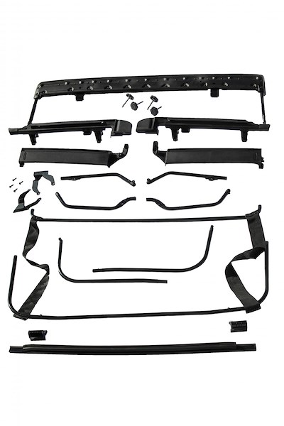 MasterTop Mst Ful Hdwre 07-18 Jk 2Dr Blk Dia 15601335