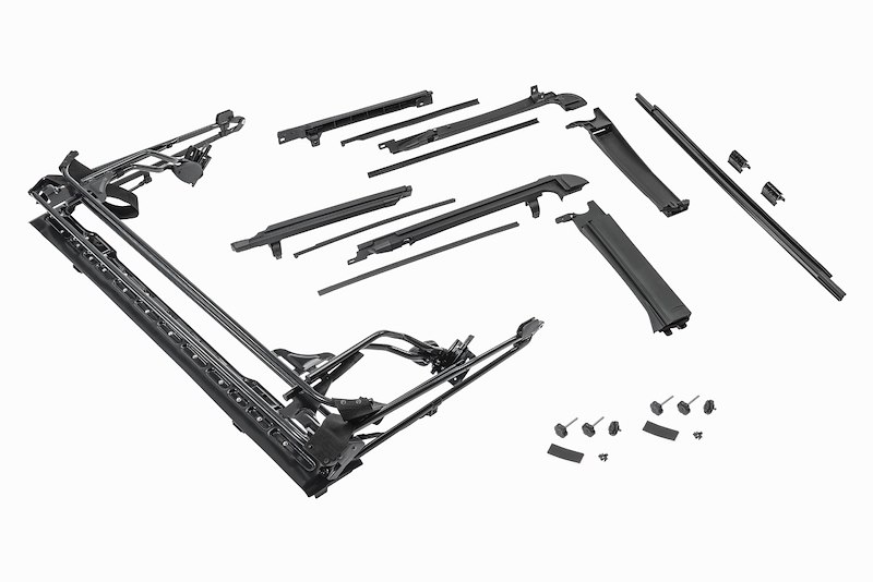MasterTop Mst Ful Hdwre 07-18 Jku 4Dr Blk Dia 15601435