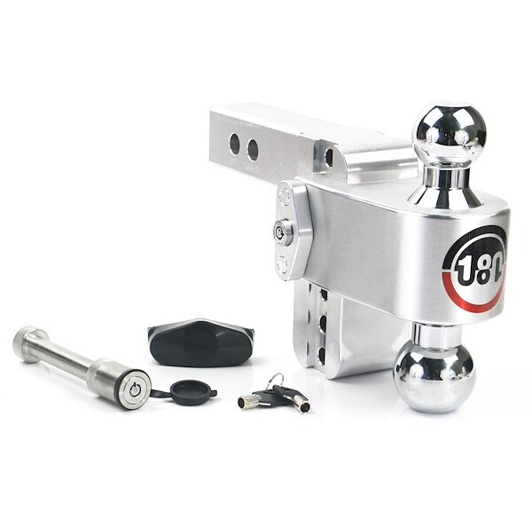 Weigh Safe Turnover Ball 4′ Drop Hitch W/ 2′ S CTB42KA