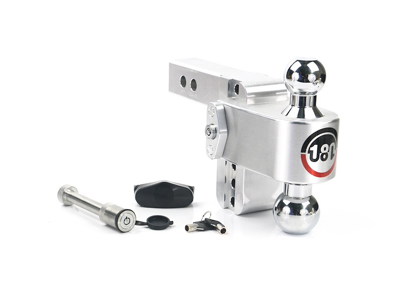 Weigh Safe Turnover Ball 4' Drop Hitch W/ 2' S CTB42KA