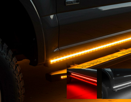 Racesport Lt 84In Running Board Light Kit RSLEDBAR84