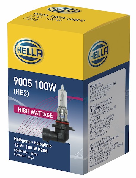 Hella 9005 H100 Bulb 9005/Hb3 9005100W