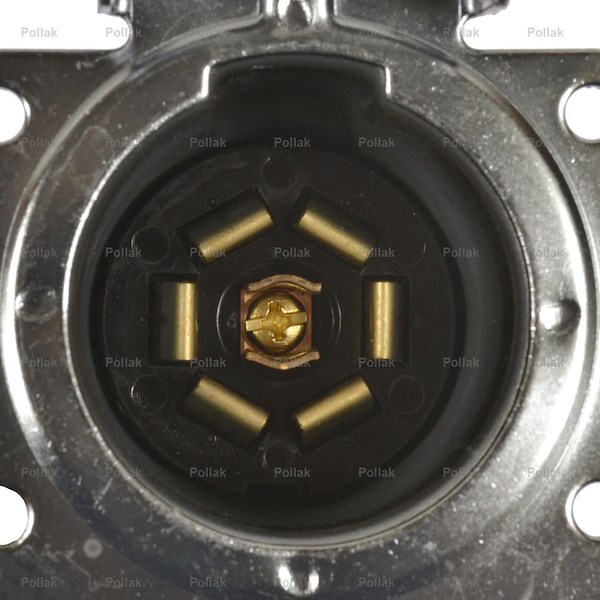 Pollak 7-Way Connector Socket 12703