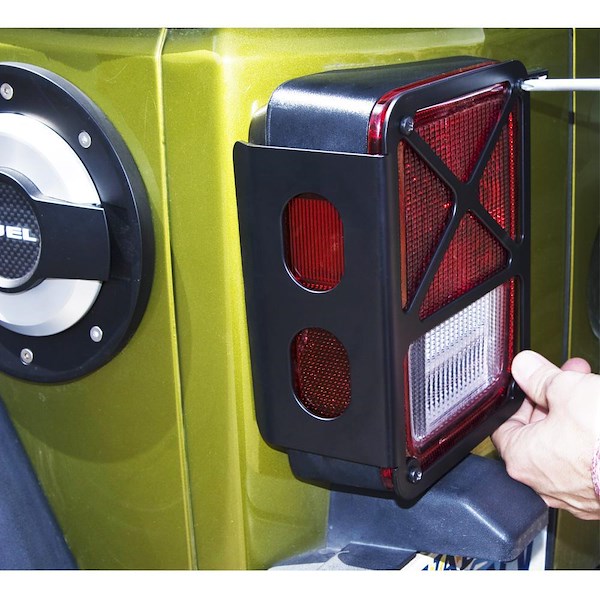 DV8 Offroad Jeep Jk Tail Lamp Guards JP190007SS
