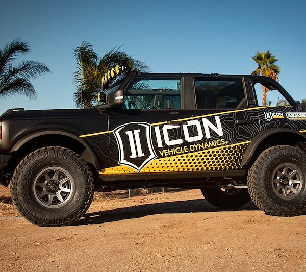 ICON Vehicle Dynamics 21-Up Bronco Tubular Uca Dj Pro Kit 48400DJ
