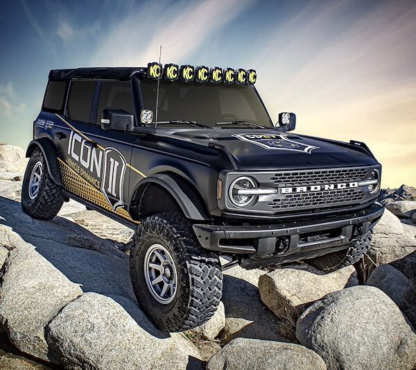 ICON Vehicle Dynamics 21-Up Bronco Hoss 1.0 Pkg 2.5 Front 48601