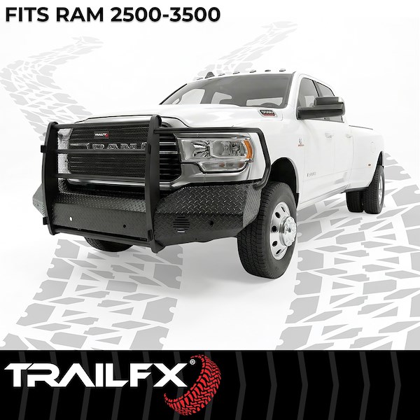 TrailFX Full Repl Front Bumper Ram Hd FX3034A