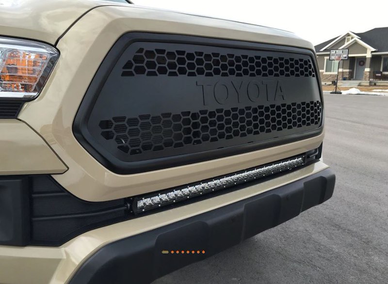 Cali Raised LED 2016-2021 Toyota Tacoma Lower Bumpe CR2848