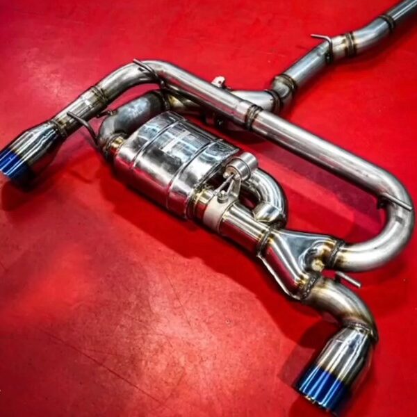 Valvetronic Designs Valved Muffler Kit 76Mm Tstyle UVM76YLEX1