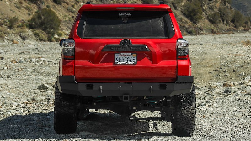 Winjet Rear Bumper - Black TR01B101BX
