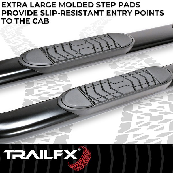 TrailFX 5' Nerf Bend Ford Ranger Ext 19 Blk A7091B