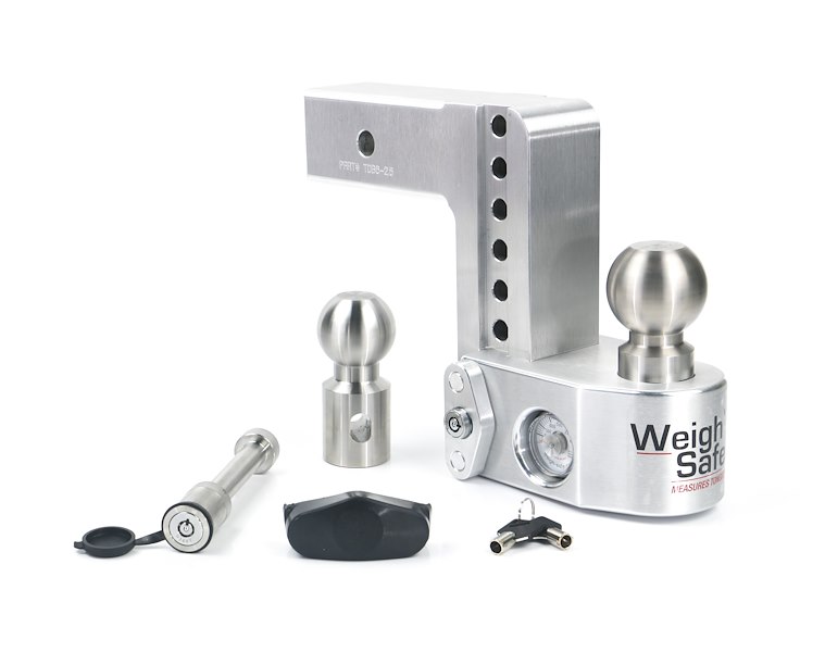 Weigh Safe 6' Drop Hitch W/ 2' Shan WS625KA