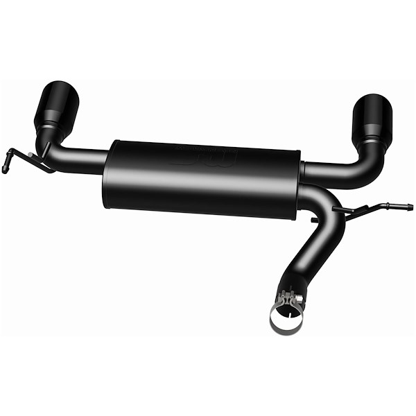 MagnaFlow Axle Back 07-11 Wrangler 3.8 Blk 15160