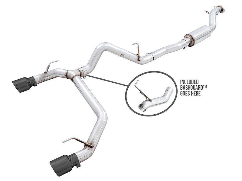 AWE Tuning Awe 0Fg Ford Bronco Catback - Dual 301533456