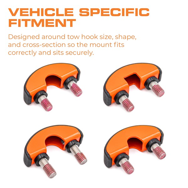 Putco Denominator: 1' Round Tow Hook D1B