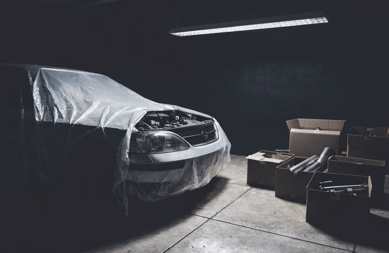 Project car waiting for its parts